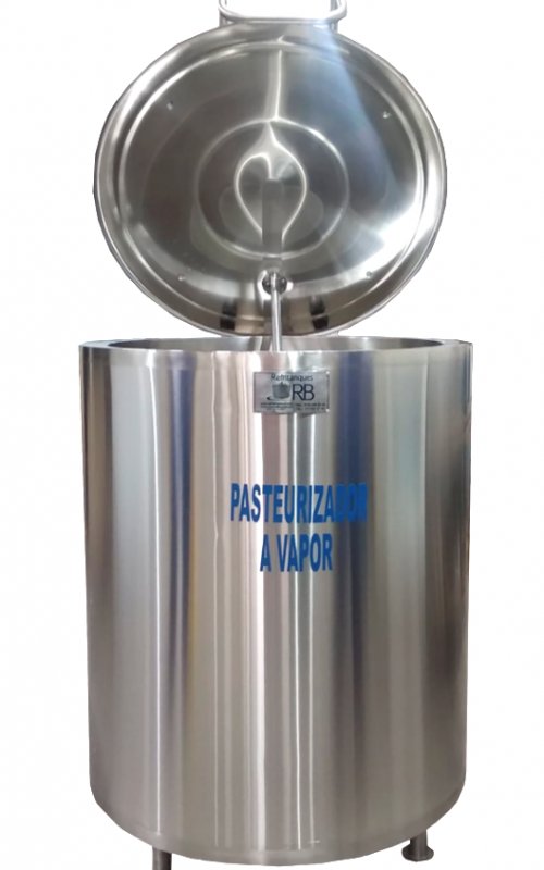 PASTEURIZADOR DE LECHE A VAPOR
