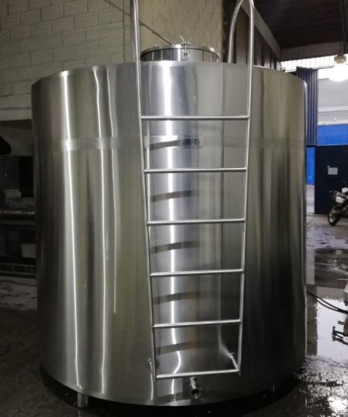 TANQUE MADURADOR DE YOGURT SE HACE DE 200 A 15000 LITROS